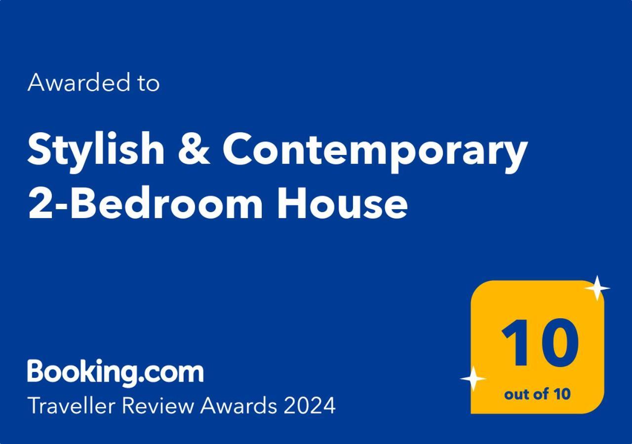 Stylish & Contemporary 2-Bed Townhouse - Parking - Wi-Fi - Netflix Apartment Worksop Exterior foto